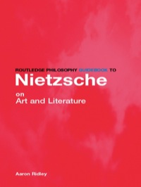 Imagen de portada: Routledge Philosophy GuideBook to Nietzsche on Art 1st edition 9780415315906