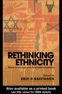 Immagine di copertina: Rethinking Ethnicity 1st edition 9780415315425