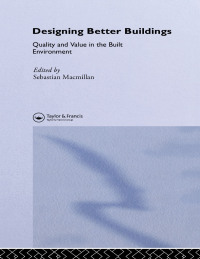 Cover image: Designing Better Building 1st edition 9780415315258