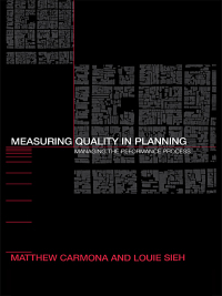 صورة الغلاف: Measuring Quality in Planning 1st edition 9780415315234
