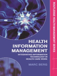 Imagen de portada: Health Information Management 1st edition 9780415315180