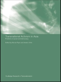 Omslagafbeelding: Transnational Activism in Asia 1st edition 9780415315135