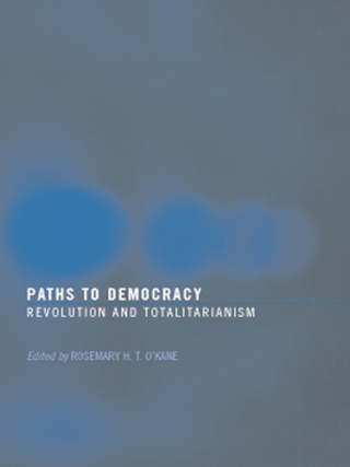 Cover image: Paths to Democracy 1st edition 9780415314732