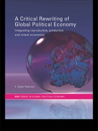 Imagen de portada: A Critical Rewriting of Global Political Economy 1st edition 9780415314398