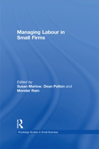 Imagen de portada: Managing Labour in Small Firms 1st edition 9780415312851