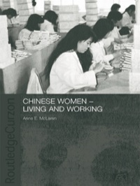 Cover image: Chinese Women - Living and Working 1st edition 9780415406185