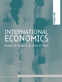 Imagen de portada: International Economics sixth edition 6th edition 9780415311533