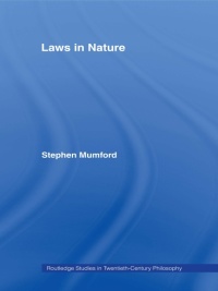 Immagine di copertina: Laws in Nature 1st edition 9780415407823