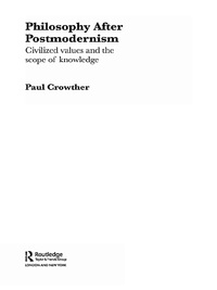 صورة الغلاف: Philosophy After Postmodernism 1st edition 9780415310369