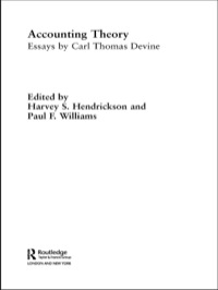 Titelbild: Accounting Theory 1st edition 9780415309882