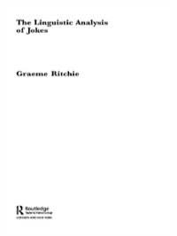 Imagen de portada: The Linguistic Analysis of Jokes 1st edition 9781138008731