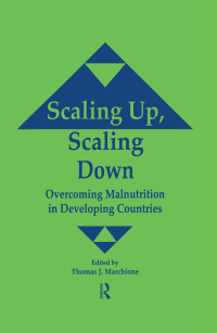 Cover image: Scaling Up Scaling Down 1st edition 9781138981331