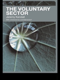 Cover image: The Voluntary Sector 1st edition 9780415309752