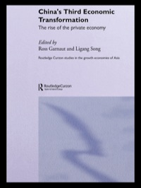 Cover image: China's Third Economic Transformation 1st edition 9780415405881
