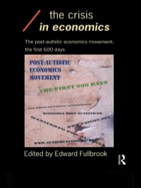 Cover image: The Crisis in Economics 1st edition 9780415308984