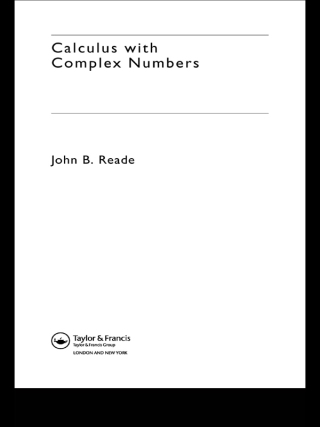 Titelbild: Calculus with Complex Numbers 1st edition 9780415308472