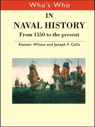 Omslagafbeelding: Who's Who in Naval History 1st edition 9780415308281