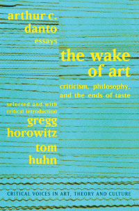 Cover image: Wake of Art 1st edition 9789057013010