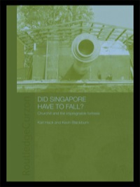 Imagen de portada: Did Singapore Have to Fall? 1st edition 9780415308038