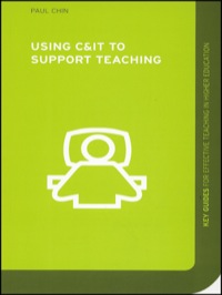 Cover image: Using C&IT to Support Teaching 1st edition 9780415307154