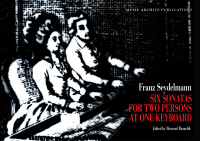 表紙画像: Six Sonatas for Two Persons at One Keyboard 1st edition 9789057020629