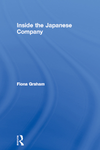 Cover image: Inside the Japanese Company 1st edition 9780415306706