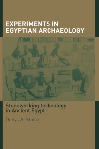 Cover image: Experiments in Egyptian Archaeology 1st edition 9780415588942