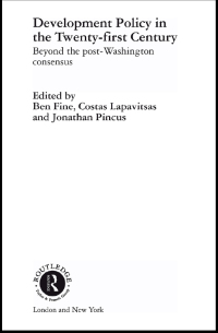 Imagen de portada: Development Policy in the Twenty-First Century 1st edition 9780415228220