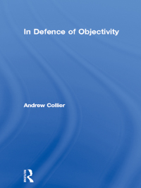 Titelbild: In Defence of Objectivity 1st edition 9780415305990
