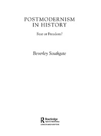 表紙画像: Postmodernism in History 1st edition 9780415305396