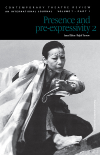 صورة الغلاف: Presence and Pre-Expressivity 2 1st edition 9789057021756