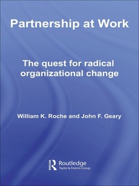 Imagen de portada: Partnership at Work 1st edition 9780415511124