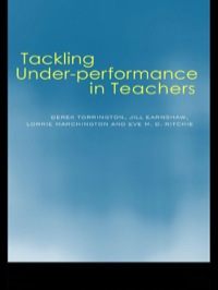 Cover image: Tackling Under-performance in Teachers 1st edition 9780415304283