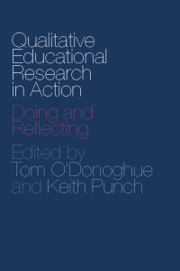 Imagen de portada: Qualitative Educational Research in Action 1st edition 9780415304207