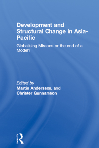 Cover image: Development and Structural Change in Asia-Pacific 1st edition 9780415304160