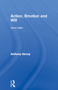 Imagen de portada: Action, Emotion and Will 2nd edition 9780415303743