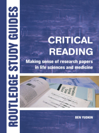 Imagen de portada: Critical Reading 1st edition 9780415344135