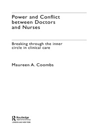 Cover image: Power and Conflict Between Doctors and Nurses 1st edition 9780415301930