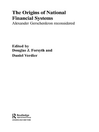 Imagen de portada: The Origins of National Financial Systems 1st edition 9780415301688