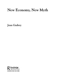 Cover image: New Economy, New Myth 1st edition 9780415301411