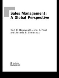 Imagen de portada: Sales Management 1st edition 9780415300445