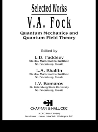 Imagen de portada: V.A. Fock - Selected Works 1st edition 9780415300025