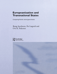صورة الغلاف: Europeanization and Transnational States 1st edition 9780415299787