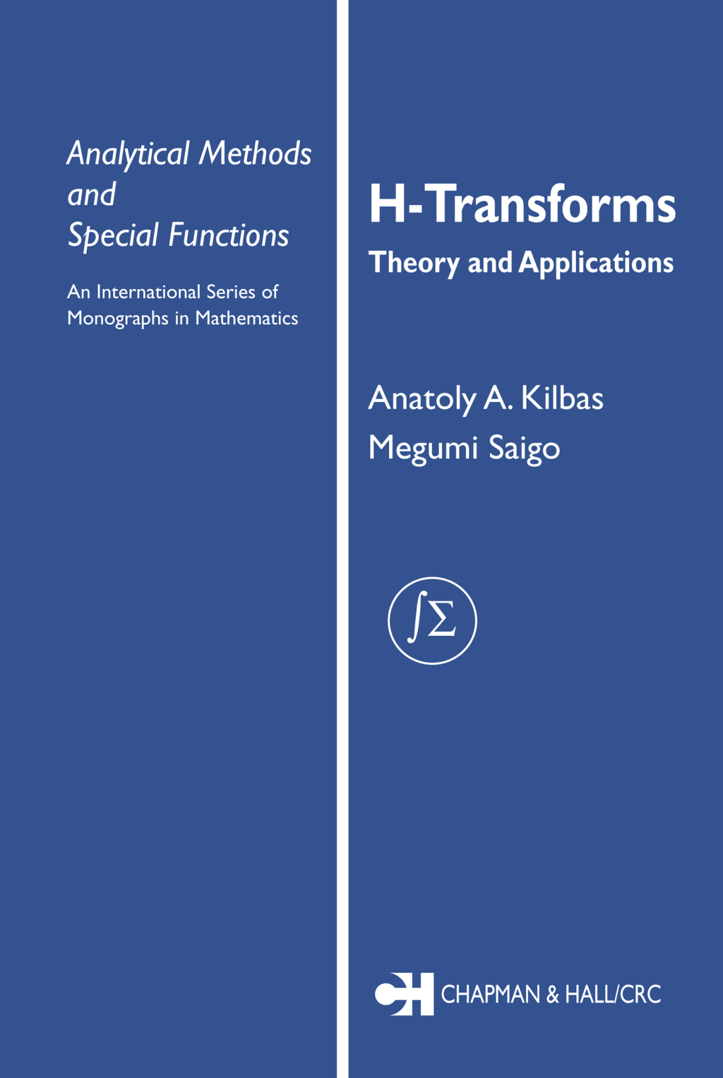 H-Transforms Theory and Applications 1st Edition