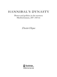 صورة الغلاف: Hannibal's Dynasty 1st edition 9780415299114