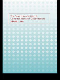 表紙画像: The Selection and Use of Contract Research Organizations 1st edition 9780415299039
