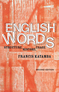 Cover image: English Words 2nd edition 9780415298933