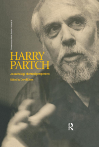Cover image: Harry Partch 1st edition 9789057550652