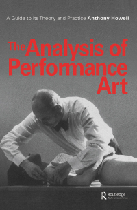 Imagen de portada: The Analysis of Performance Art 1st edition 9789057550850