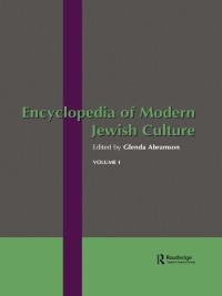 Imagen de portada: Encyclopedia of Modern Jewish Culture 1st edition 9780415298131